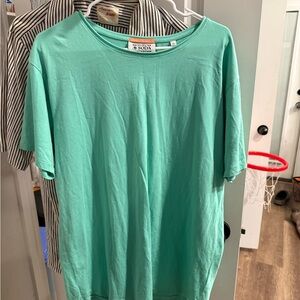 Scotch & Soda Amsterdam Men’s Light Blue Short Sleeve Shirt Size Large